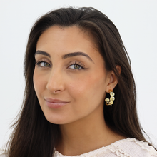 Load image into Gallery viewer, Mini Flat Disc Hoop: Yellow Gold