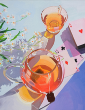 Load image into Gallery viewer, 450pc Puzzle & Glue Kit: Diamonds and Daisies