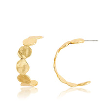 Load image into Gallery viewer, Mini Flat Disc Hoop: Yellow Gold
