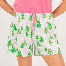Load image into Gallery viewer, Stay comfy in our Celebration Tree Sleep Pants! Soft fabric and cozy design will make you feel like you're in a treehouse. Perfect for a good night's rest.
