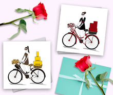Load image into Gallery viewer, Parisian fashionistas posing in stylish outfits, perfect for any fashion lover.
