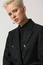 Load image into Gallery viewer, Black Bouclé Blazer - Joseph Ribkoff
