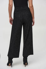 Load image into Gallery viewer, Sequined Sweater Knit Culotte Pants - Joseph Ribkoff
