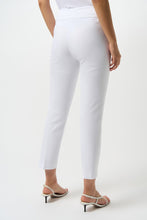 Load image into Gallery viewer, Soft textured jacquard pull-on pants with a subtle JR ornament and contour waistband for comfort and style.
