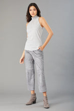 Load image into Gallery viewer, Comfy yet classy knit halter top, versatile for work or casual wear. Perfect for a stylish lunch or dinner outing!
