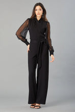 Load image into Gallery viewer, Lola &amp; Sophie Belted Ponte Pant: Stylish and functional dress pants with chic belt and luxe ponte fabric for a fashion-forward yet comfy look.
