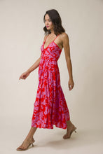Load image into Gallery viewer, Embrace your adventurous spirit with the Line and Dot Jennie Midi Dress. Its eye-catching details and bold design will make a statement!
