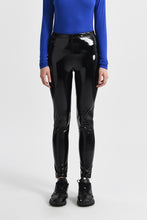 Load image into Gallery viewer, Black Polyurethane leggings
