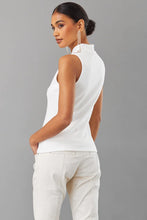 Load image into Gallery viewer, Lux Ponte Twist Neck Top by Lola &amp; Sophie: Luxe top with eye-catching twist neck and sumptuous ponte fabric. Perfect for any occasion, from casual to formal.
