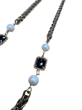 Load image into Gallery viewer, High-quality solid bronze chain with copper bath for superior bond, plated with 24K gold, polished sterling, or gunmetal. Genuine coins set by Phillip drill, wire wrapped without glue.
